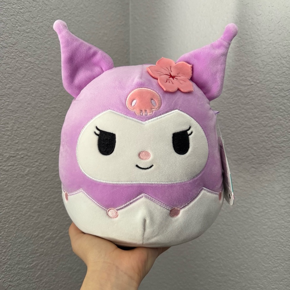 8” Kuromi Cherry Blossom 🌸 Squishmallows NWT